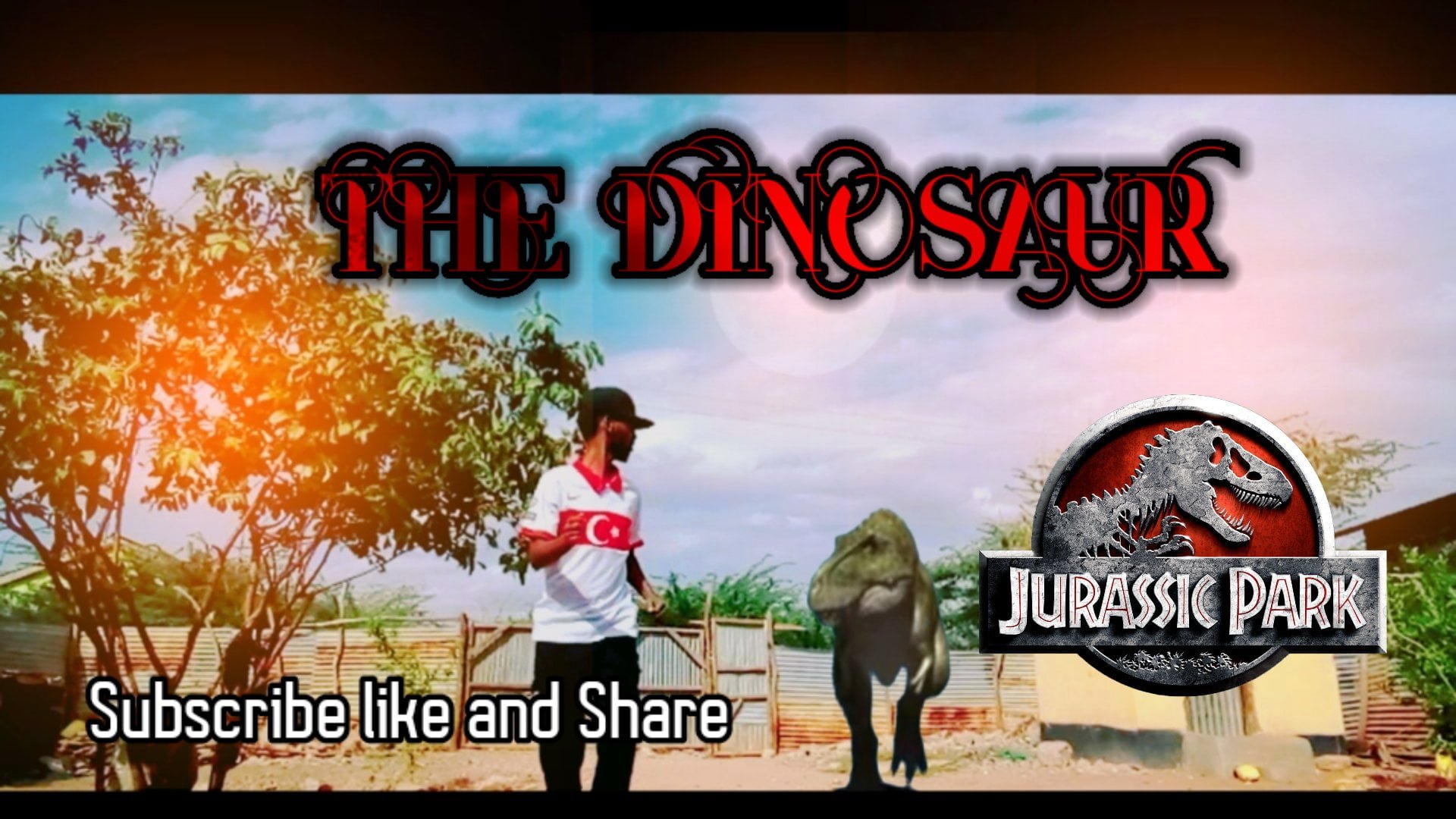 Dinosaur in Real life Short film