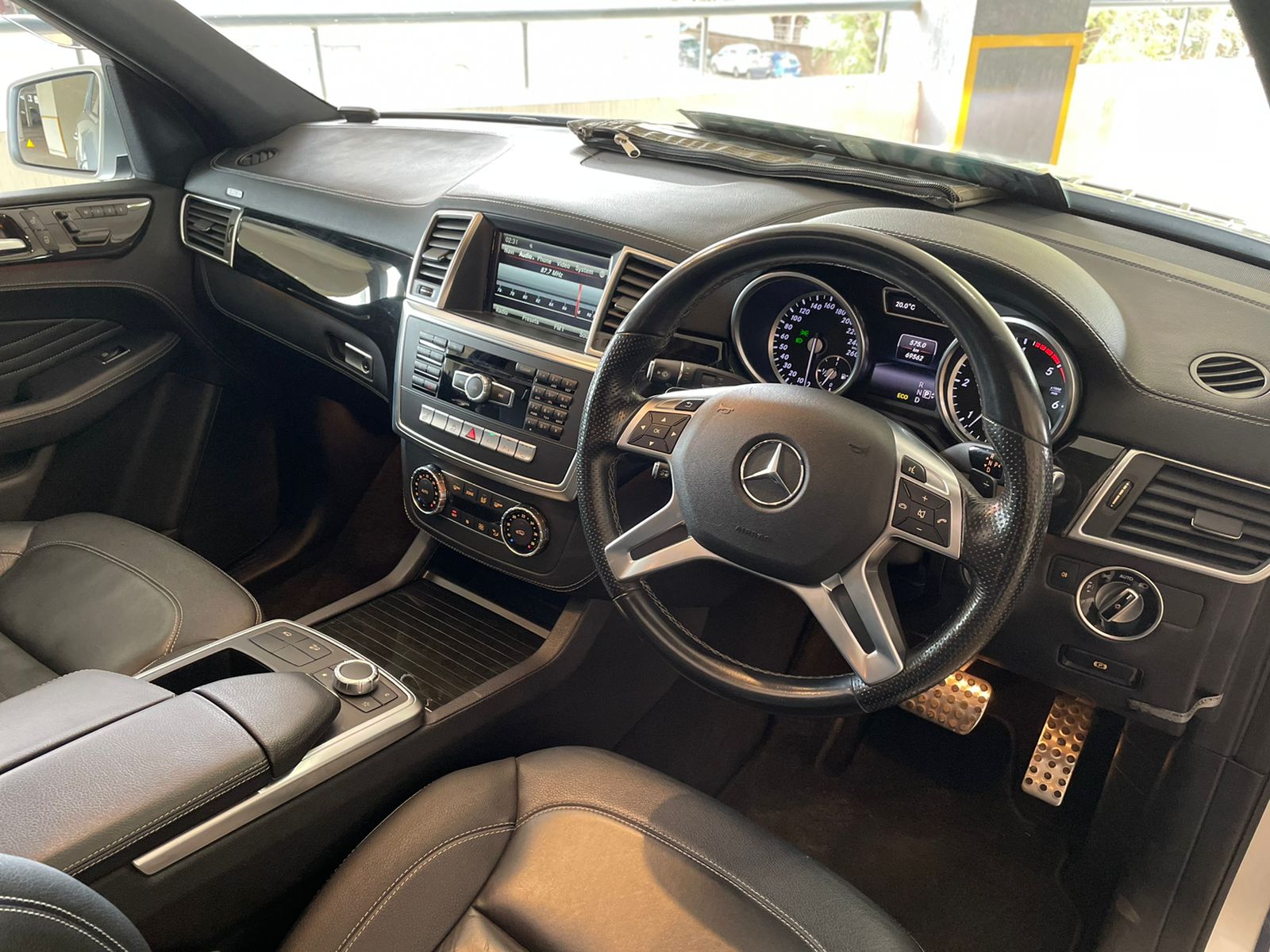 Mercedes Benz ML350 2015 sunroof Trade in OK New