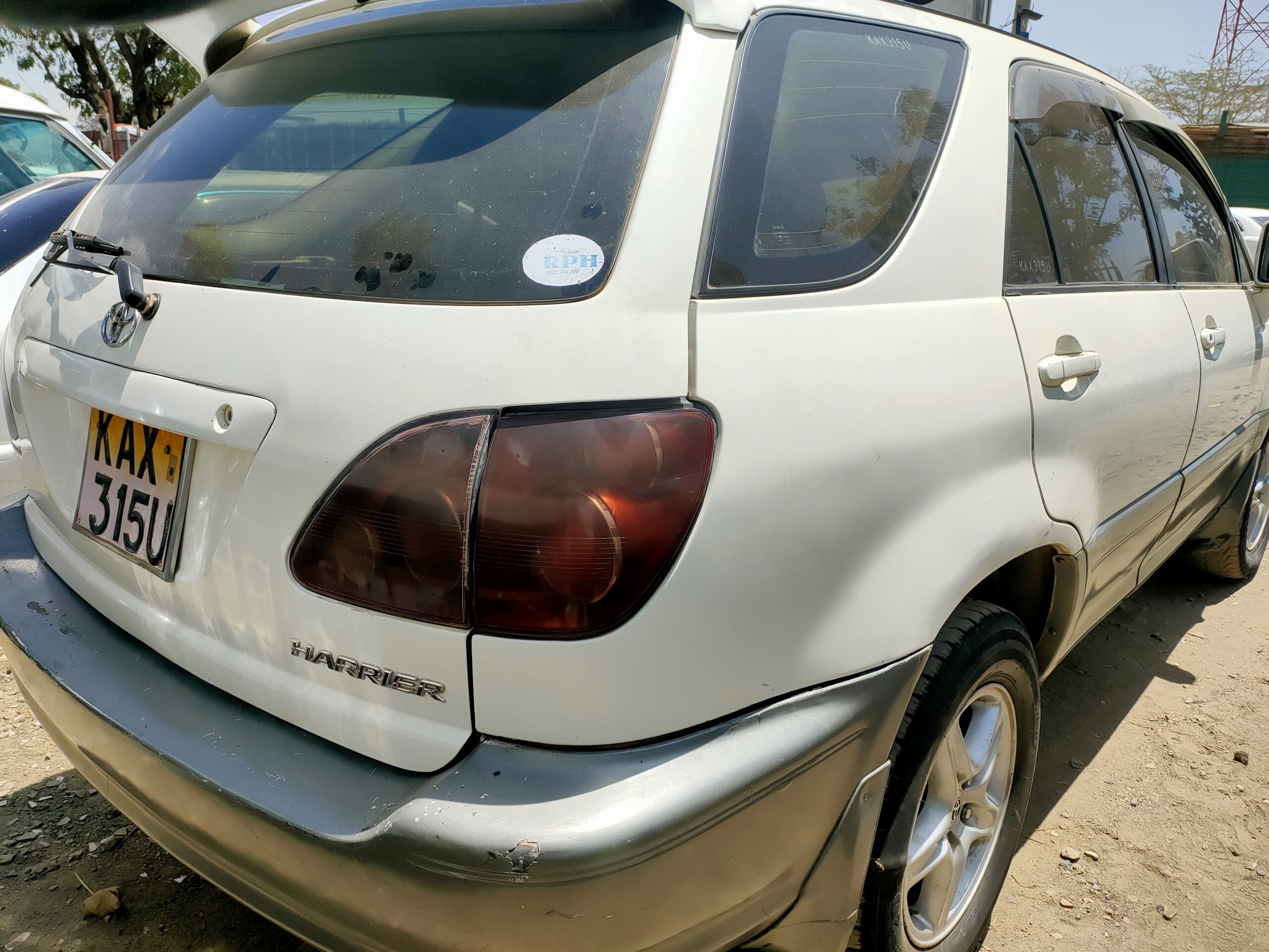 For quick sale Toyota Harrier in excellent condition