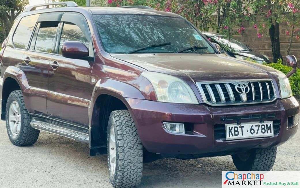 Toyota Prado J120 120 Kenya With Sunroof 🔥 You Pay 40 Deposit Trade In