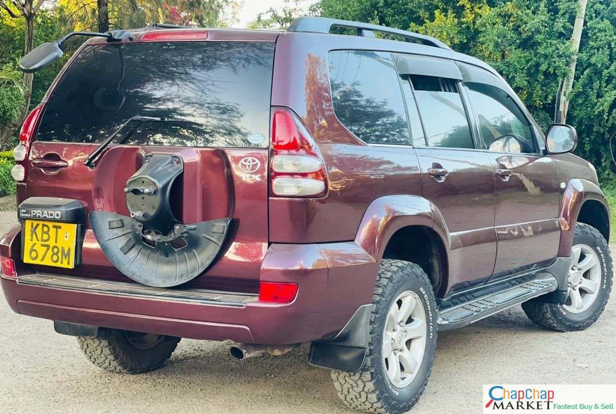 Toyota Prado J120 120 Kenya With Sunroof 🔥 You Pay 40 Deposit Trade In